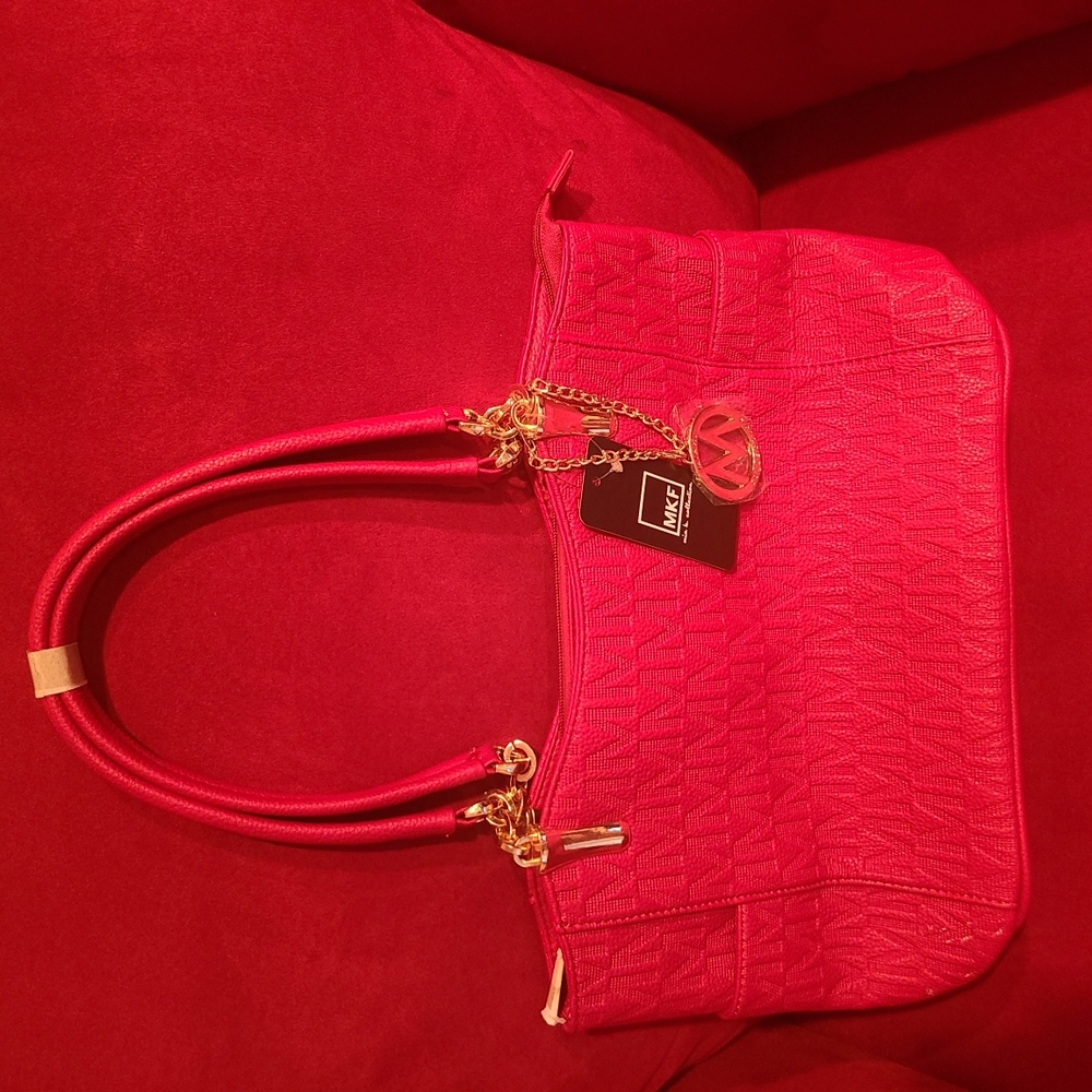 MIA K FARROW COLLECTION (RED SHOULDER BAG)